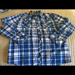 Reclaim Buckle brand snap shirt